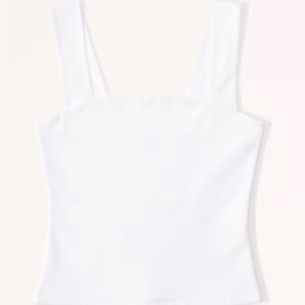Abercrombie Seamless Fabric Squareneck Tank 3pk Small